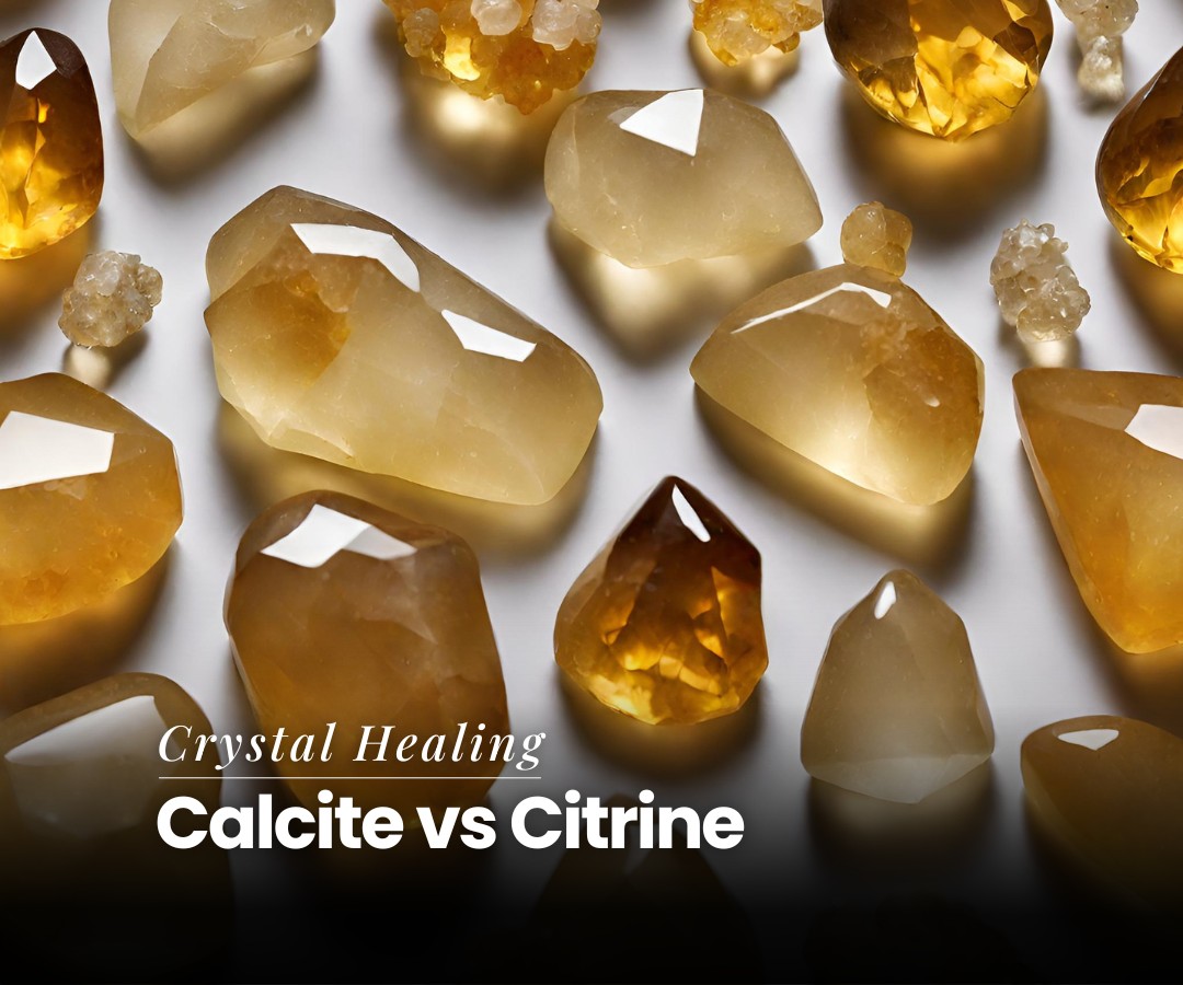 Yellow Calcite vs Citrine